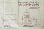 Ontwerptekening - detail.
<br/>
Archief Delfzijl, 1927-09-01